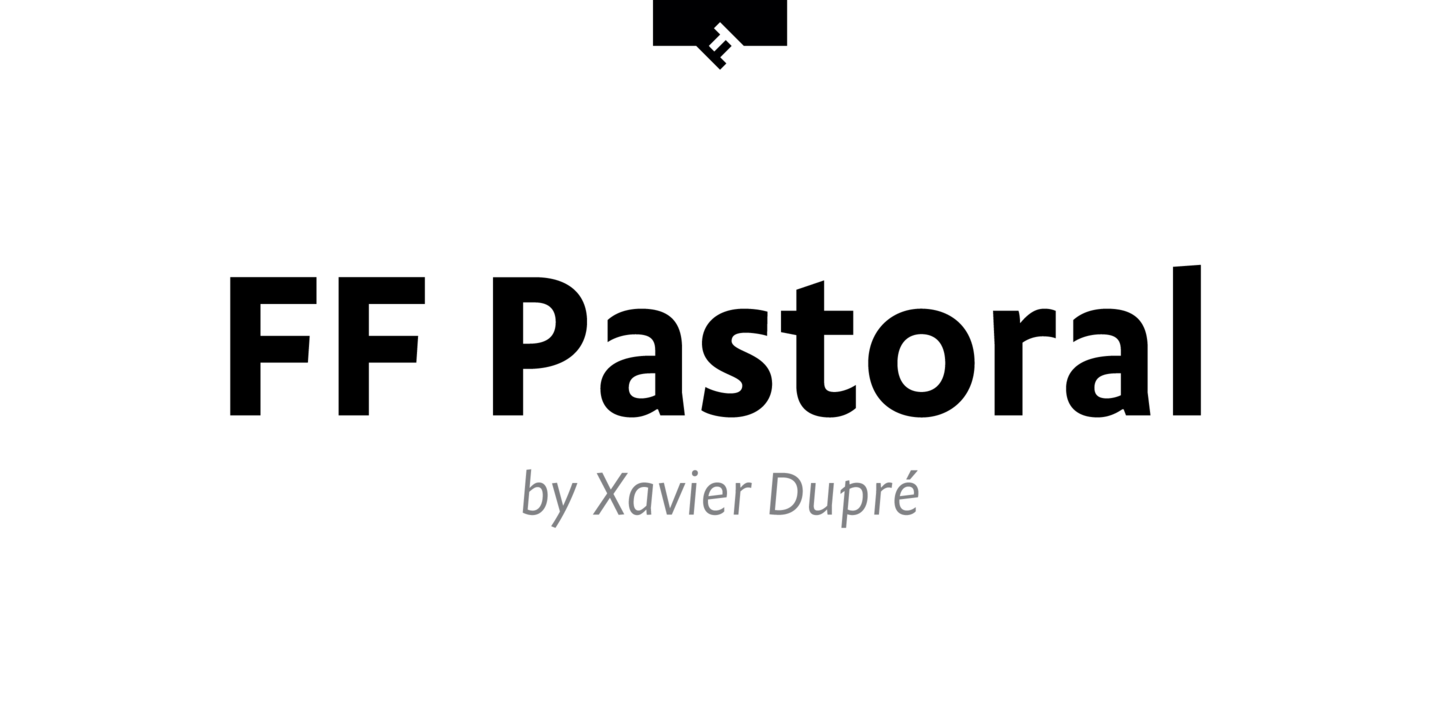 Przykład czcionki FF Pastoral